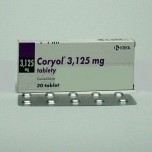 Коріол (Coryol) 3.125 мг, 30 таблеток